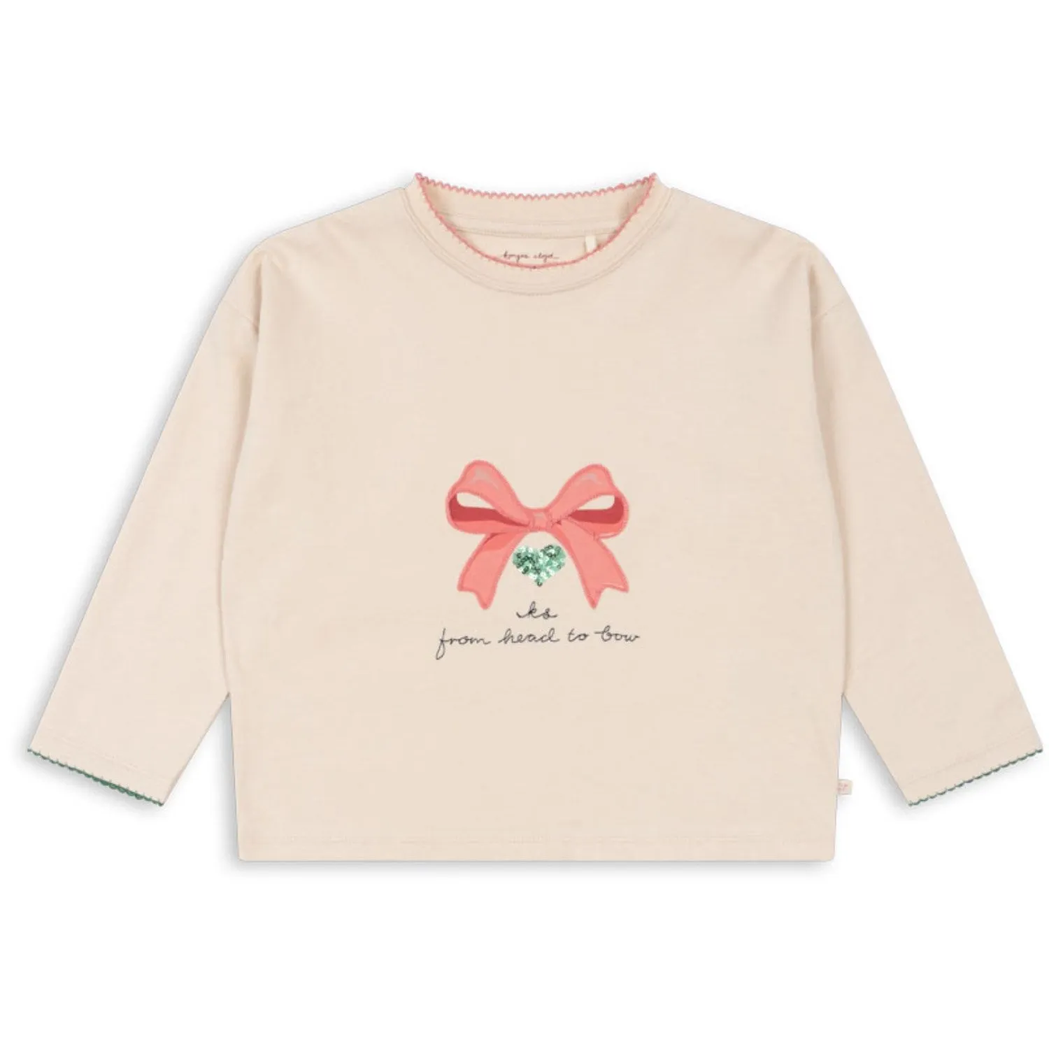 Konges Sljd Brazilian Sand Lin Ls Tee Gots