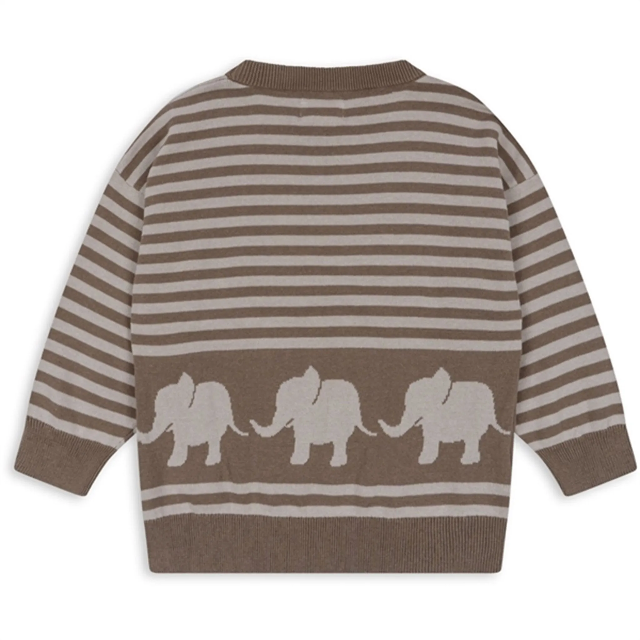Konges Sljd Brown Melange Loui Knit Blouse