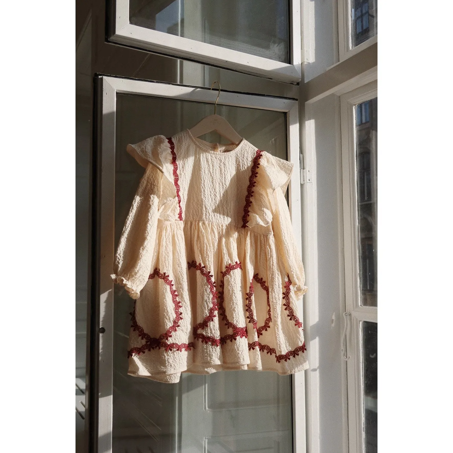 Konges Sljd Buttercream Fee Dress Gots