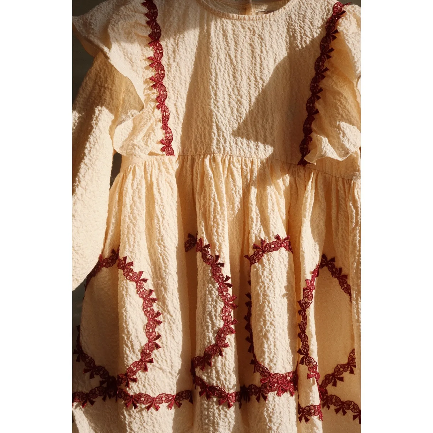 Konges Sljd Buttercream Fee Dress Gots