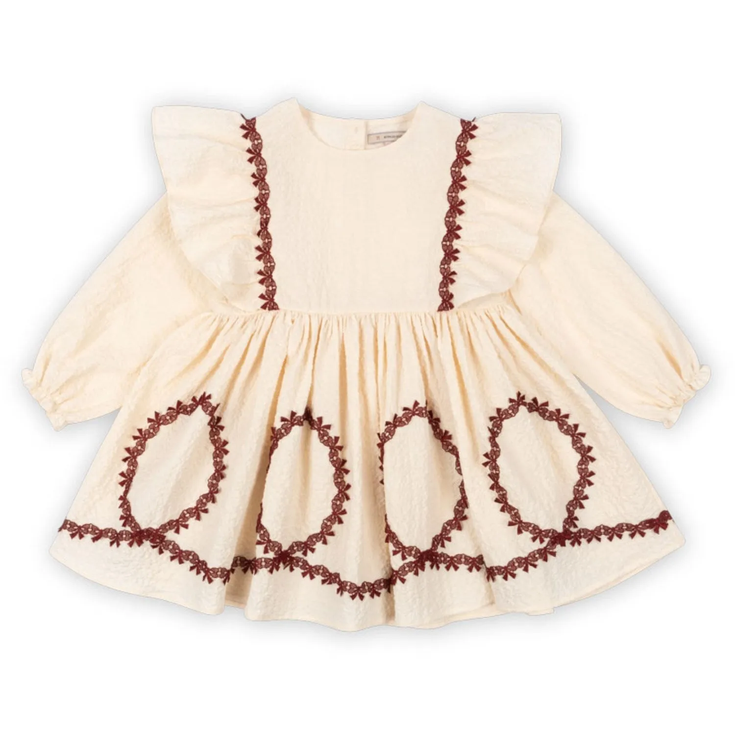 Konges Sljd Buttercream Fee Dress Gots
