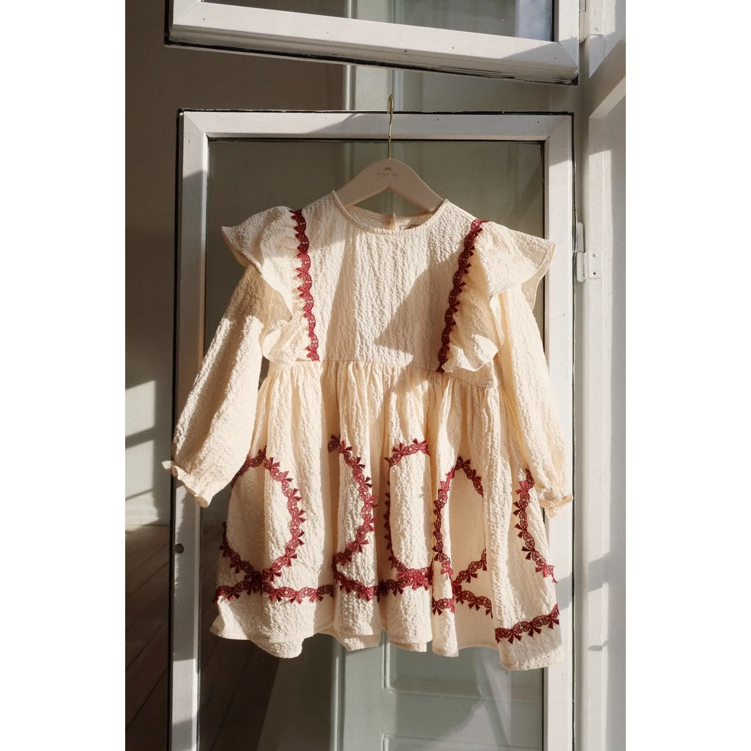 Konges Sljd Buttercream Fee Dress Gots