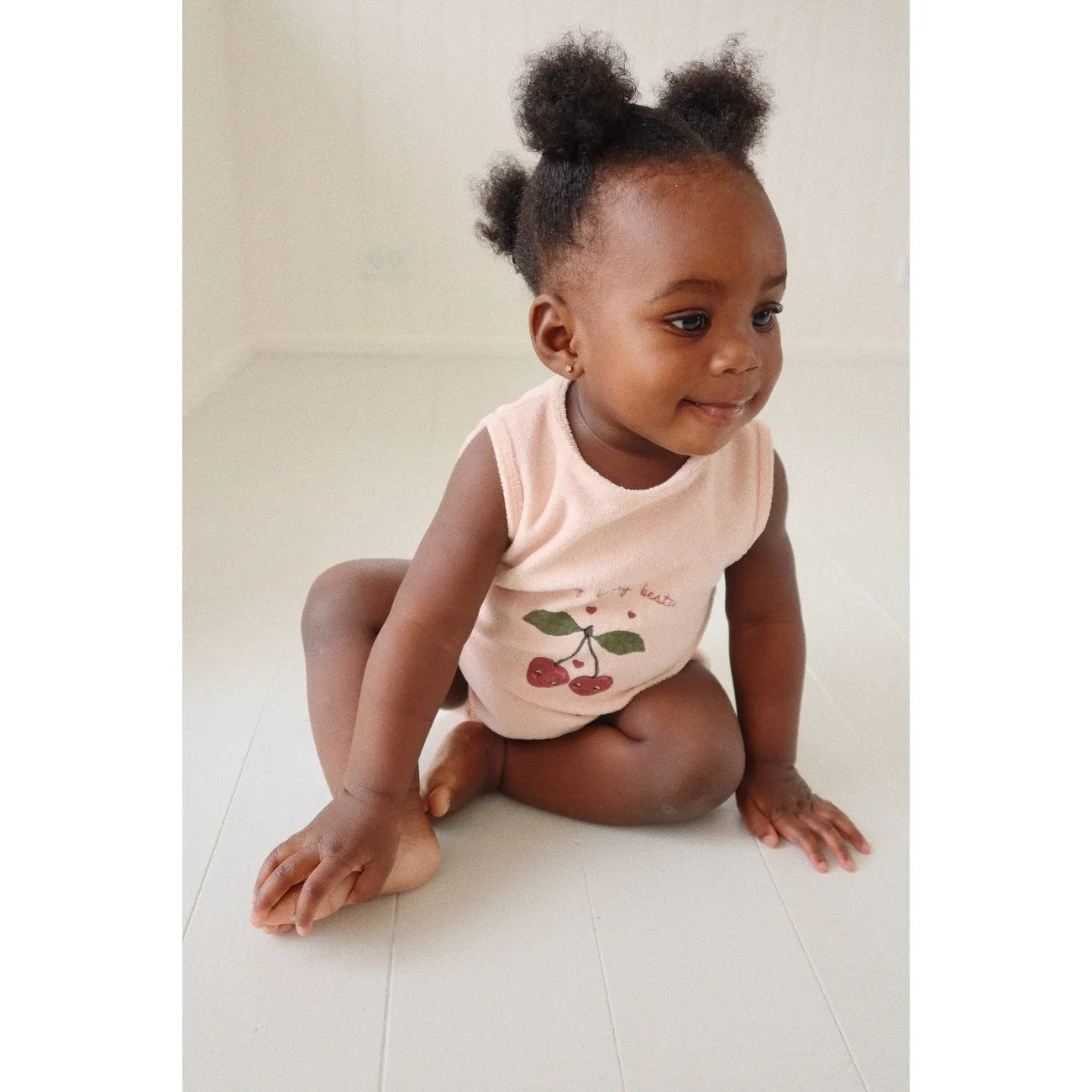 Konges Sljd Cameo Rose Itty Romper