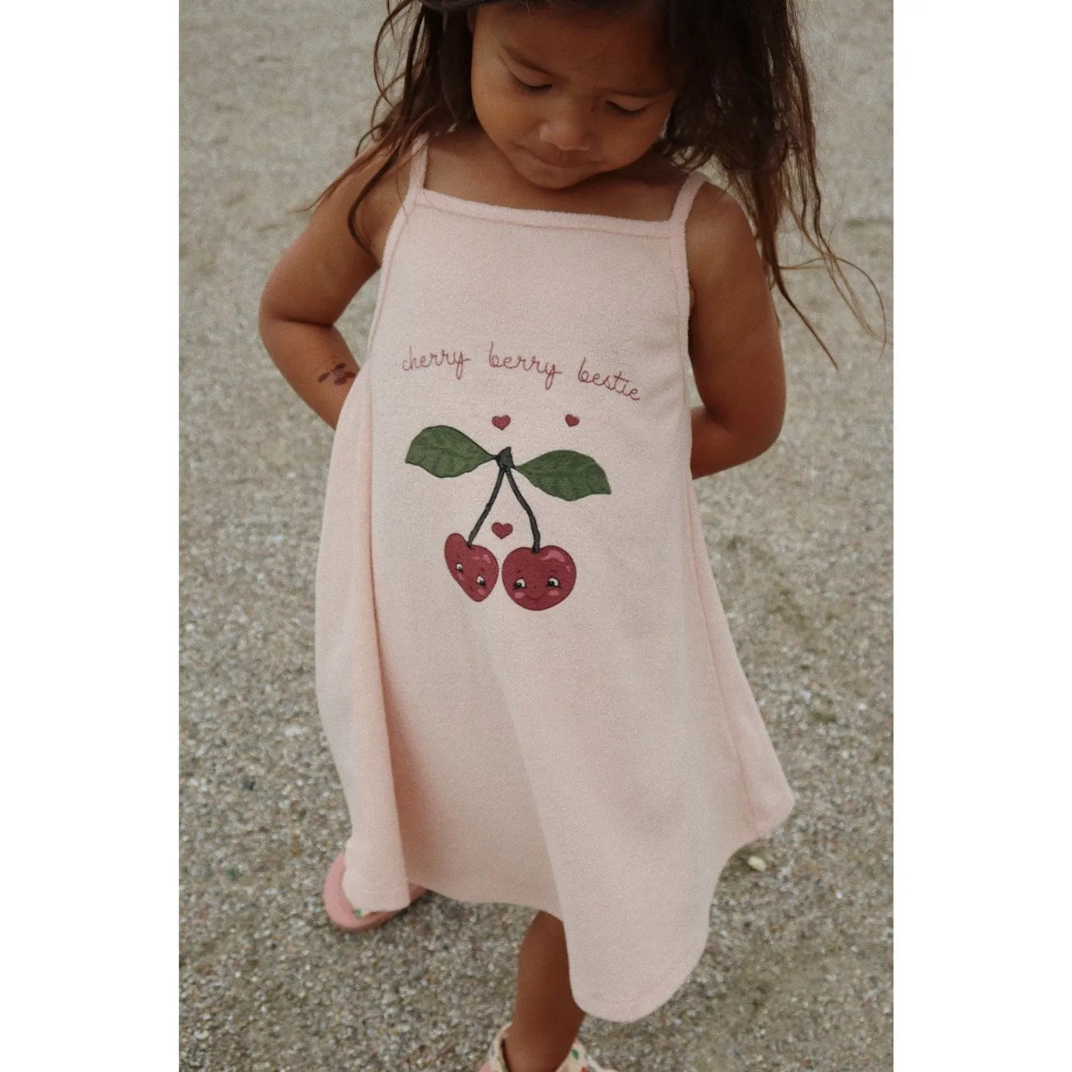 Konges Sljd Cameo Rose Itty Strap Dress Gots