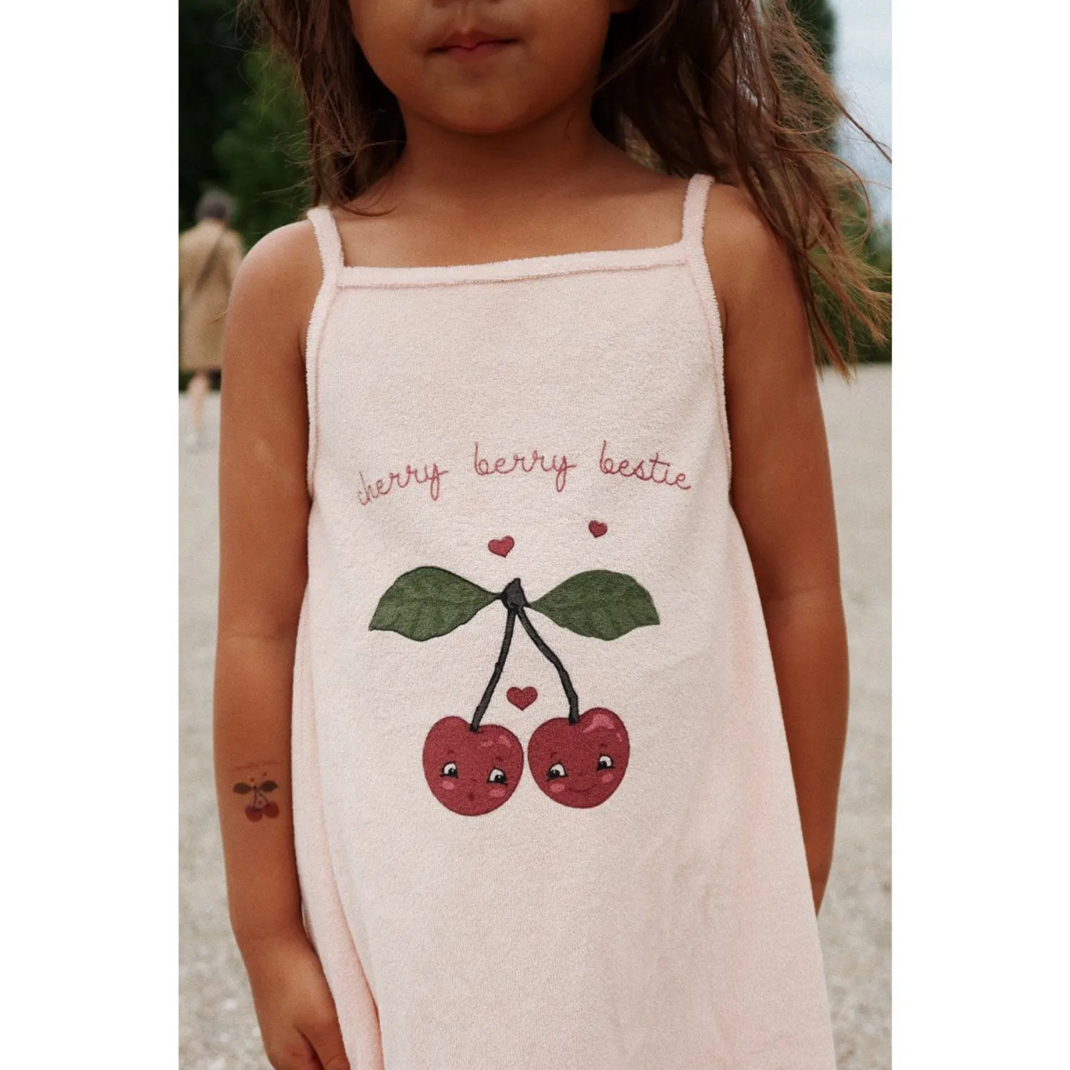 Konges Sljd Cameo Rose Itty Strap Dress Gots