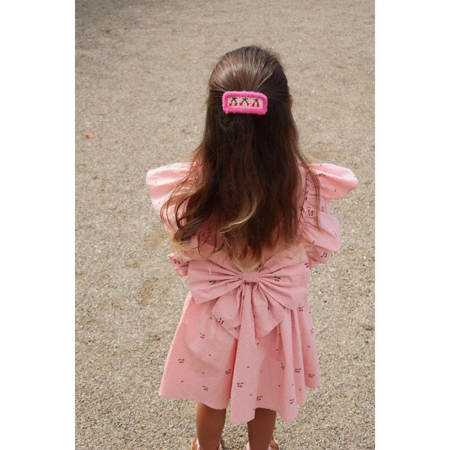 Konges Sljd Cherry Coeur Evia Bow Dress Gots