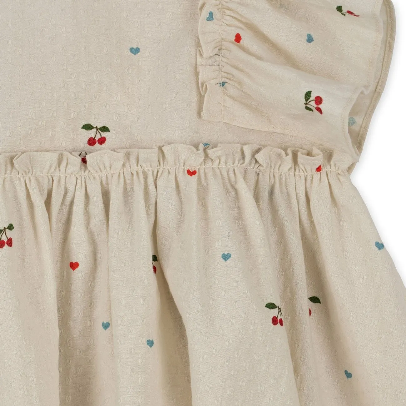 Konges Sljd Cherry Coeur Evia Bow Dress