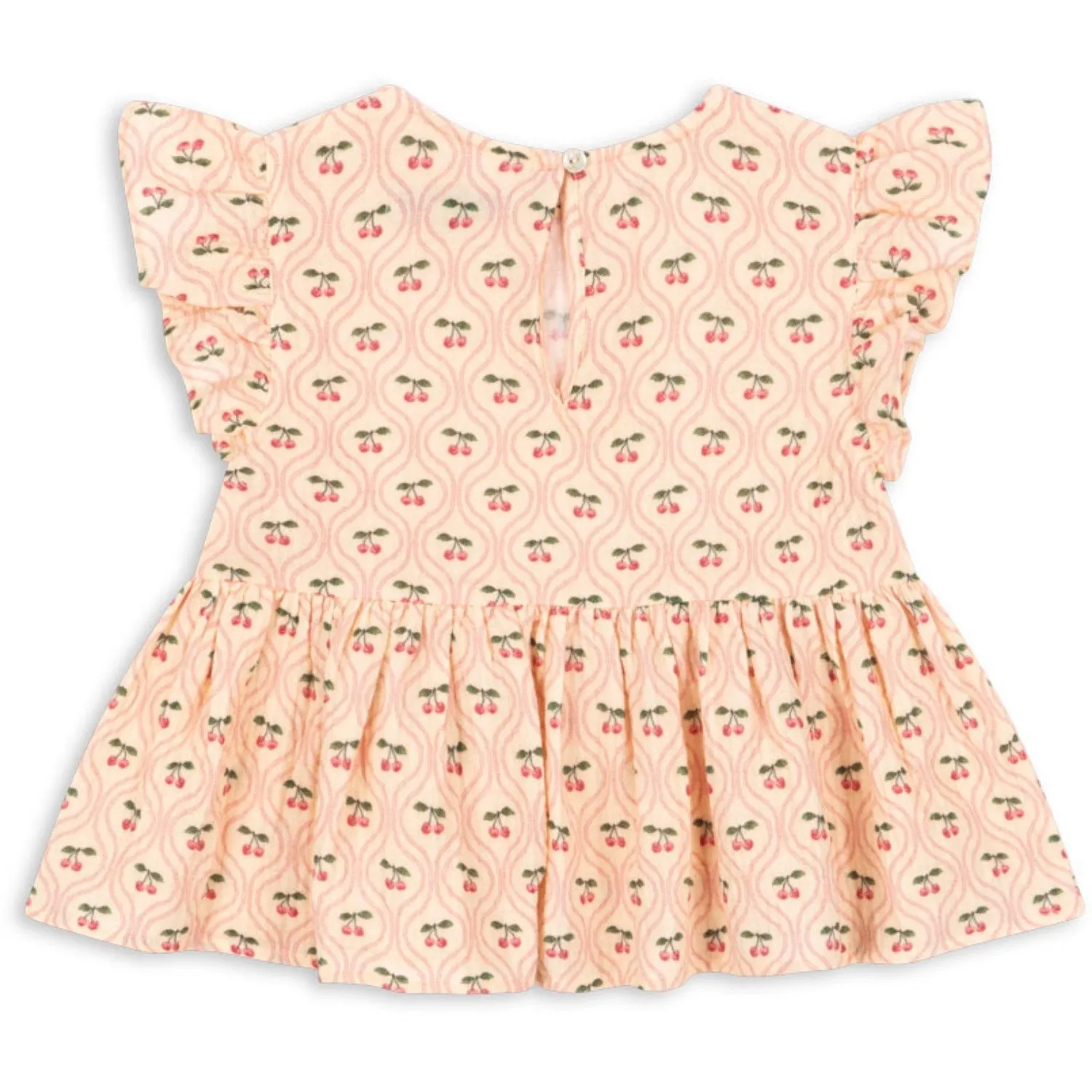 Konges Sljd Cherry Pink Motif Coco Top Gots