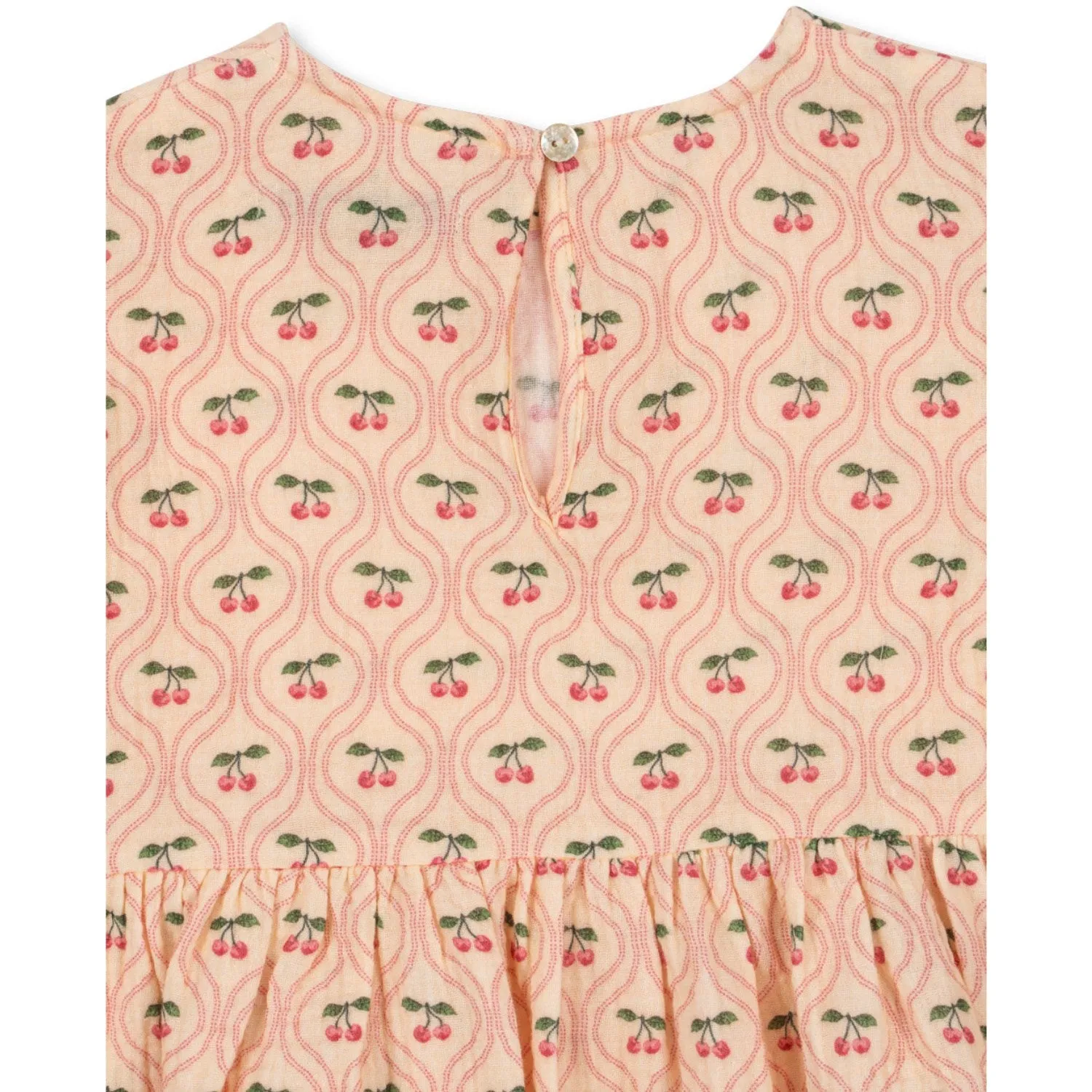 Konges Sljd Cherry Pink Motif Coco Top Gots