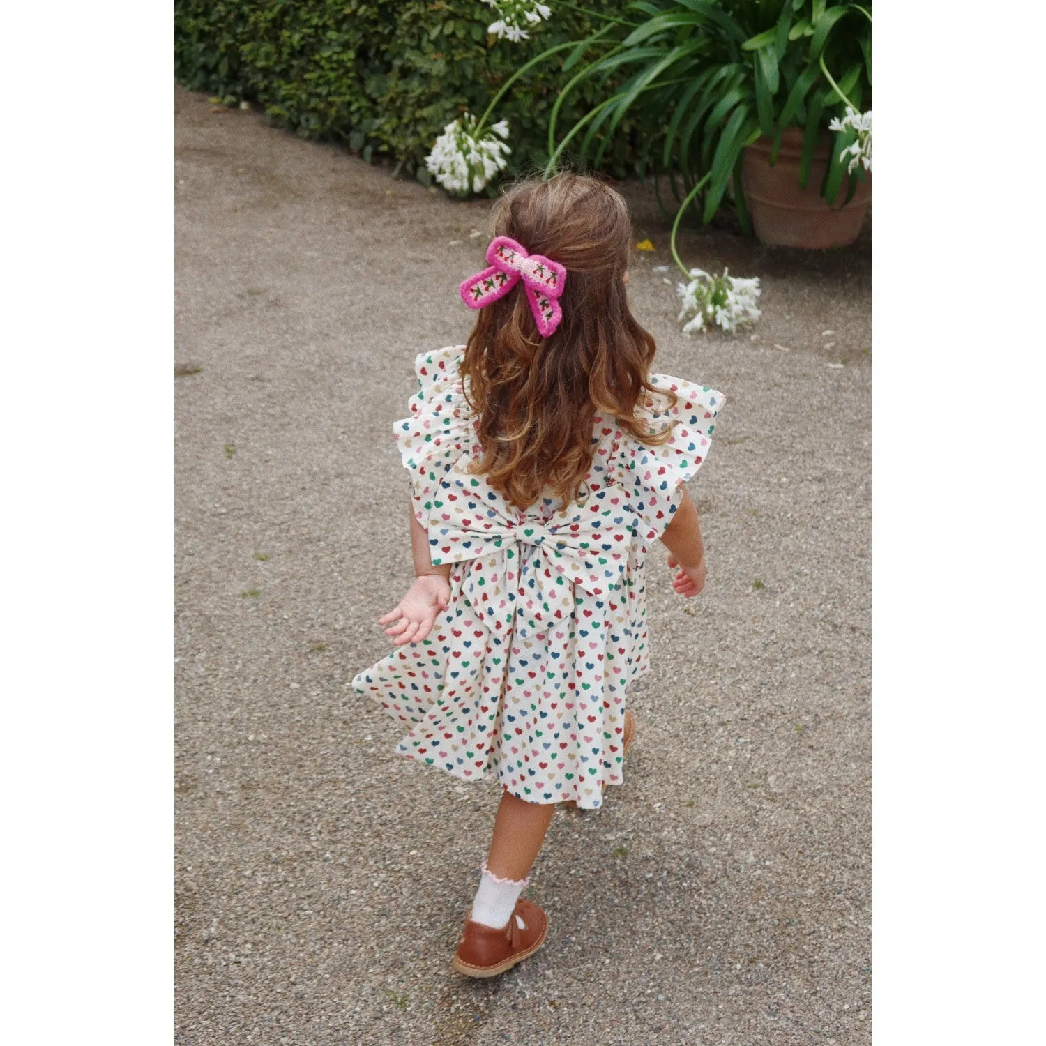 Konges Sljd Coeur Color Evia Bow Dress Gots