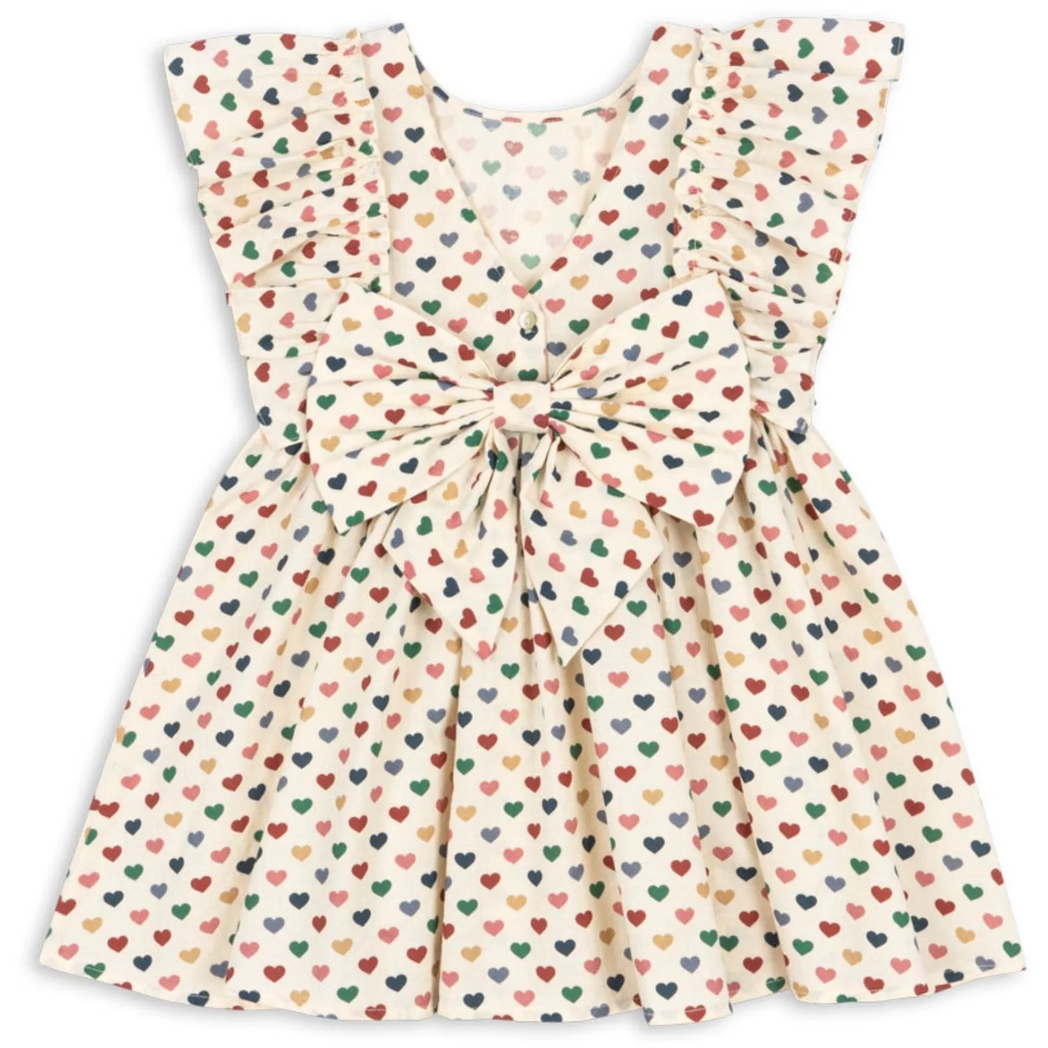 Konges Sljd Coeur Color Evia Bow Dress Gots