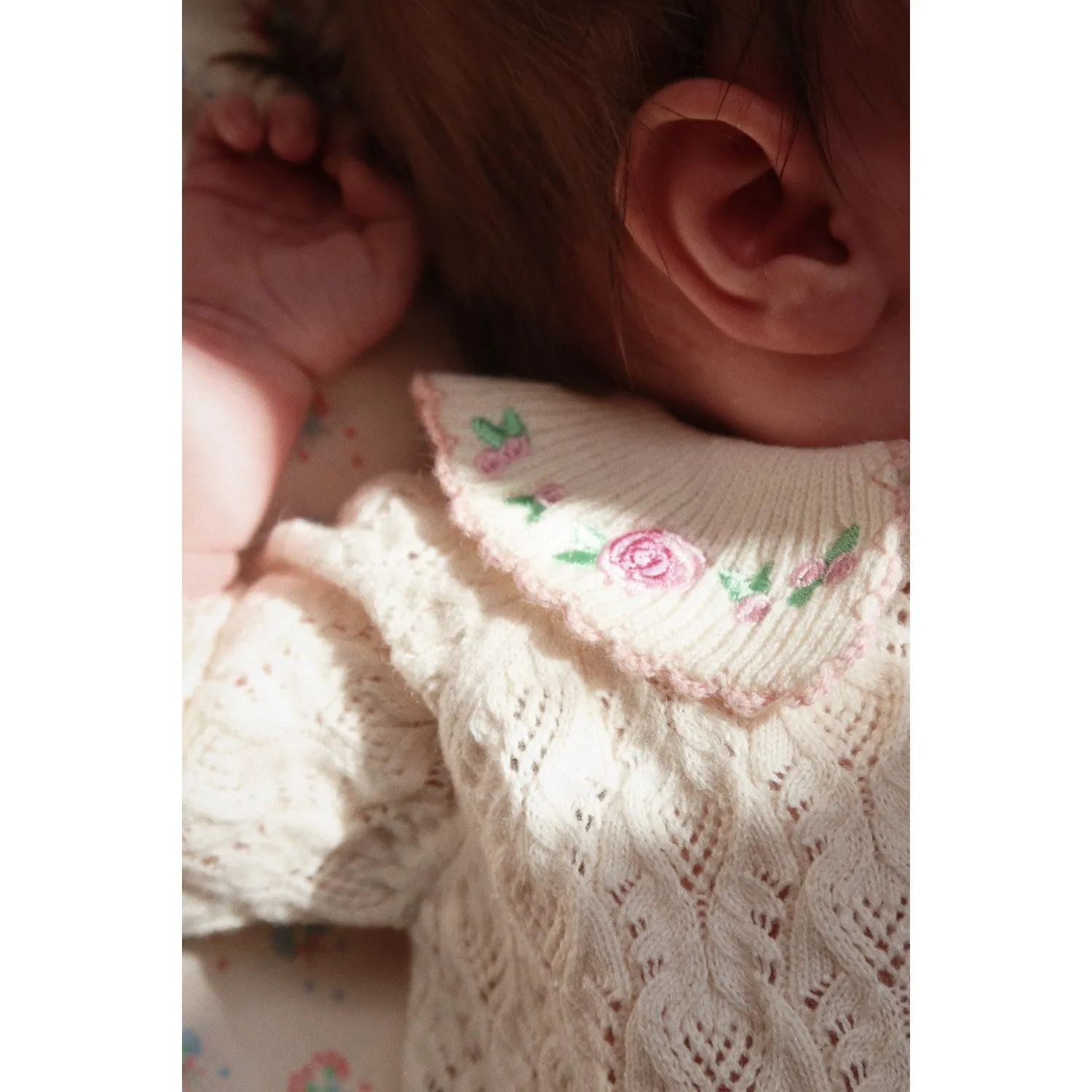 Konges Sljd Cream Off White Rosier Romper