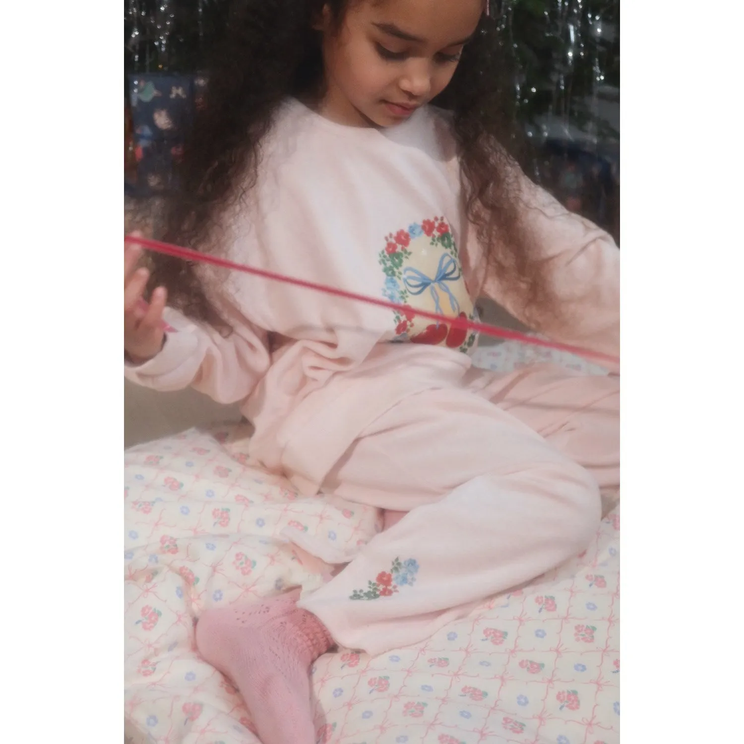 Konges Sljd Creole Pink Velou Blouse Gots