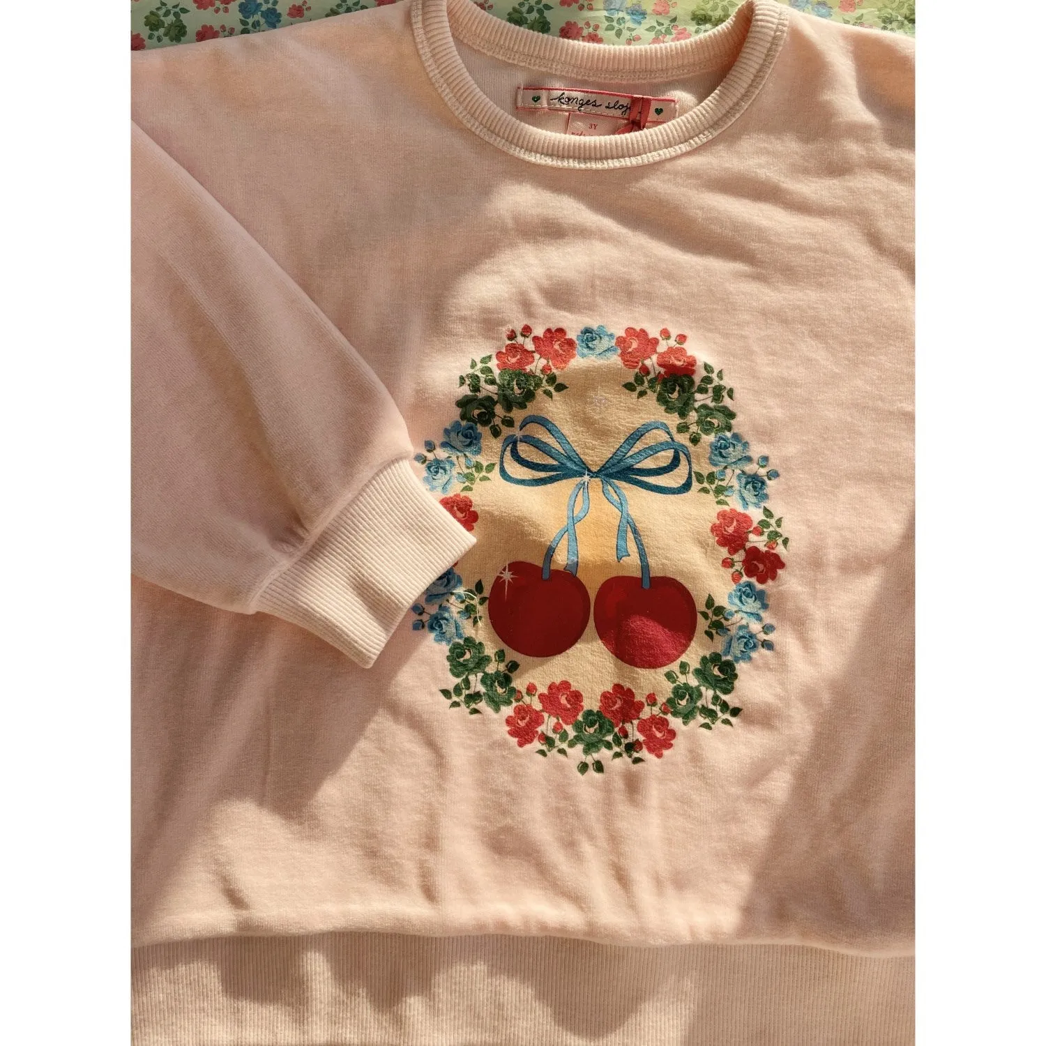 Konges Sljd Creole Pink Velou Blouse Gots