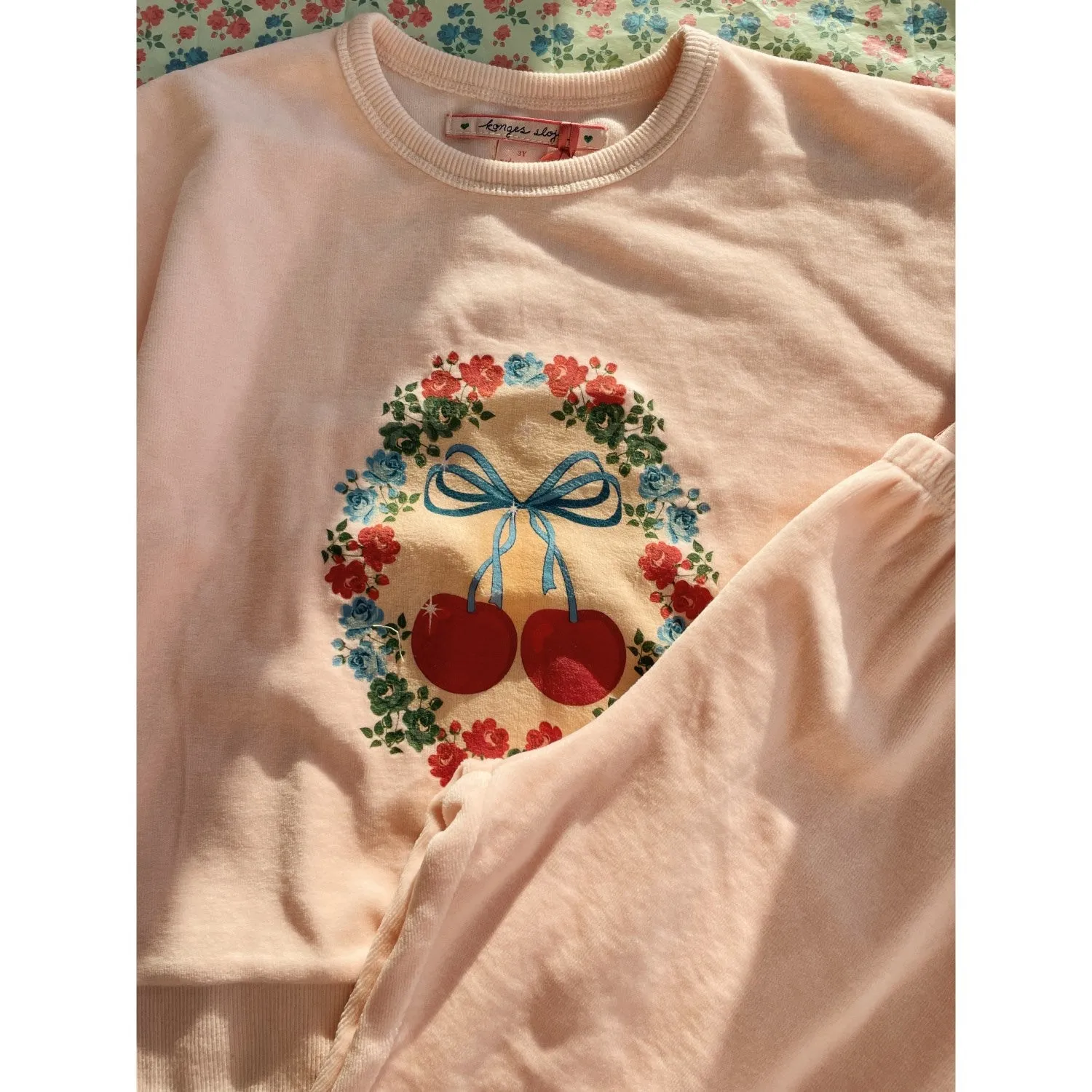 Konges Sljd Creole Pink Velou Blouse Gots