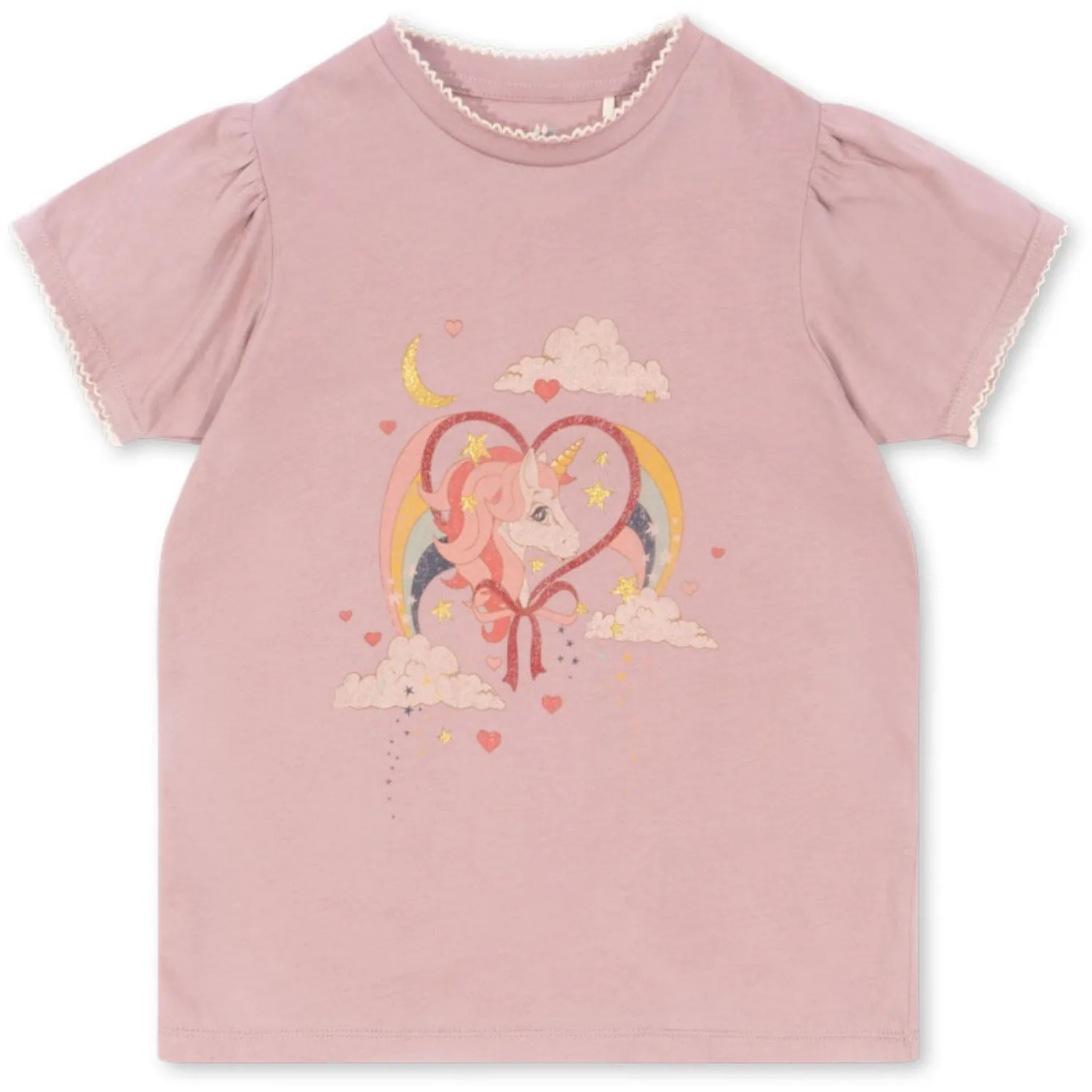 Konges Sljd Deauville Mauve Famo Puff Tee Gots