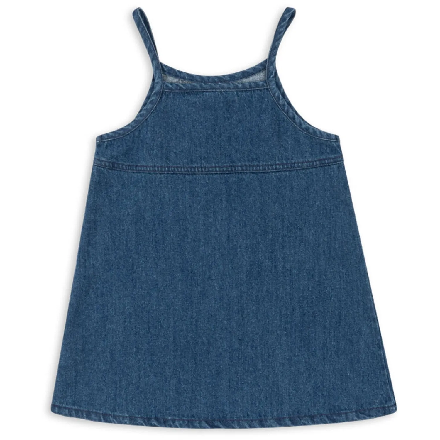Konges Sljd Denim Blue Magot Strap Dress Gots