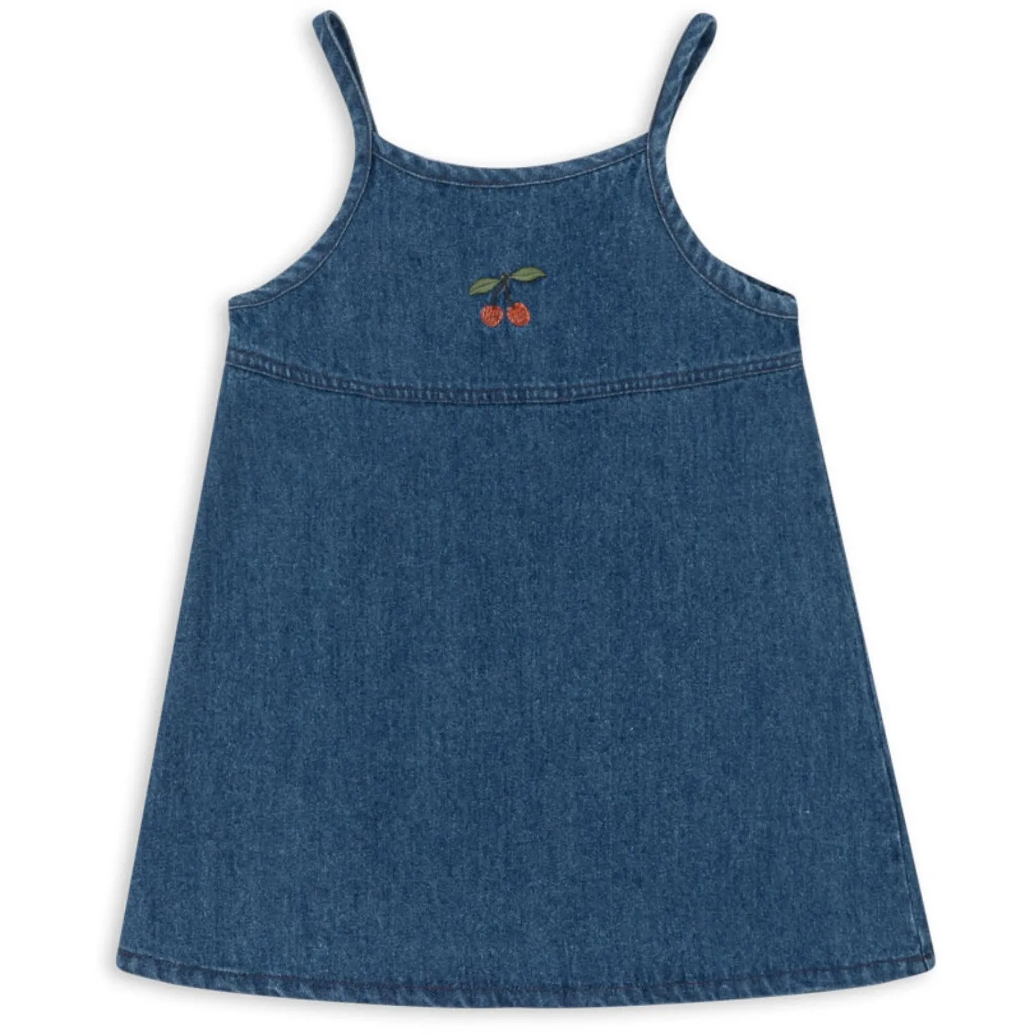Konges Sljd Denim Blue Magot Strap Dress Gots