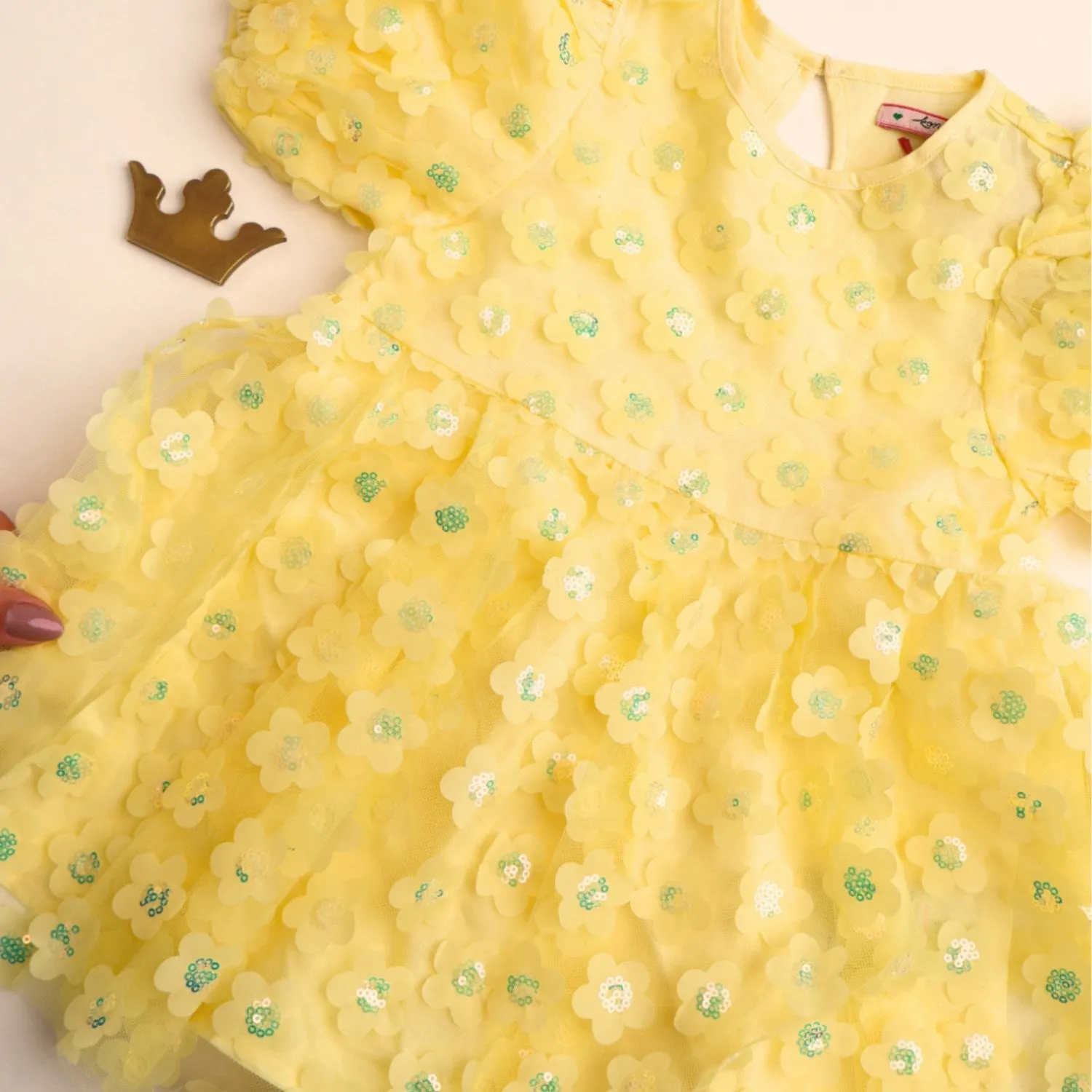 Konges Sljd Fairy Butter Flower Easter Sally Dress
