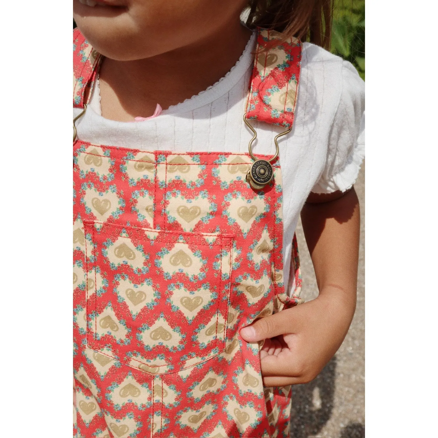 Konges Sljd Felice Frankie Overall Dress Gots