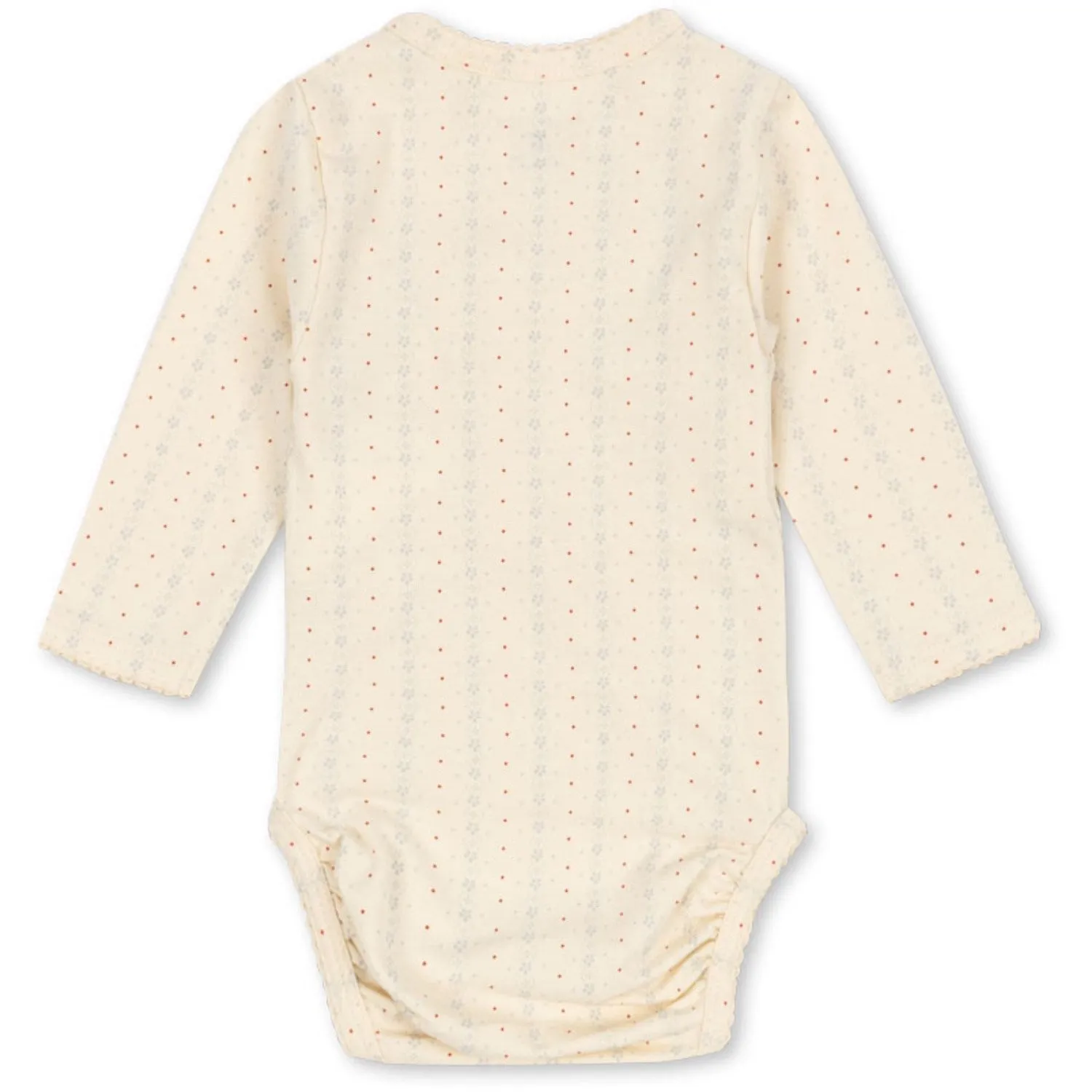 Konges Sljd Fete De Fleur Basic Ls Newborn Body Gots