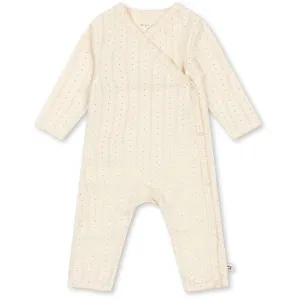 Konges Sljd Fete De Fleur Basic Newborn Onesie Gots