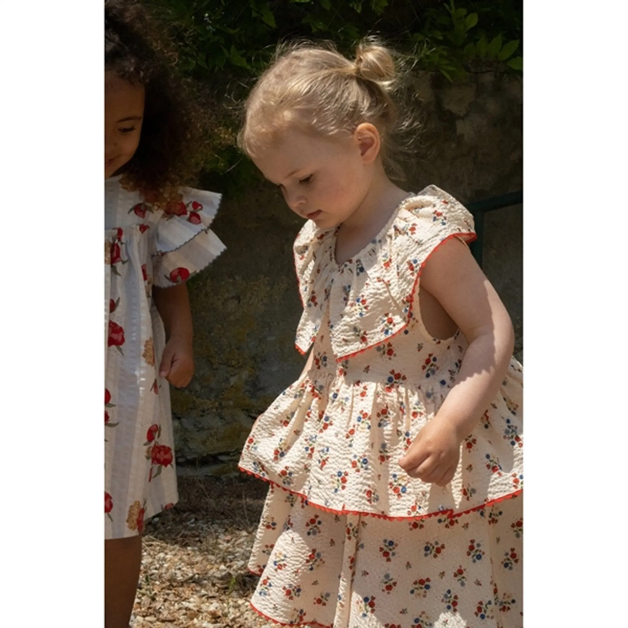 Konges Sljd Fifi Fleur Bella Frill Dress