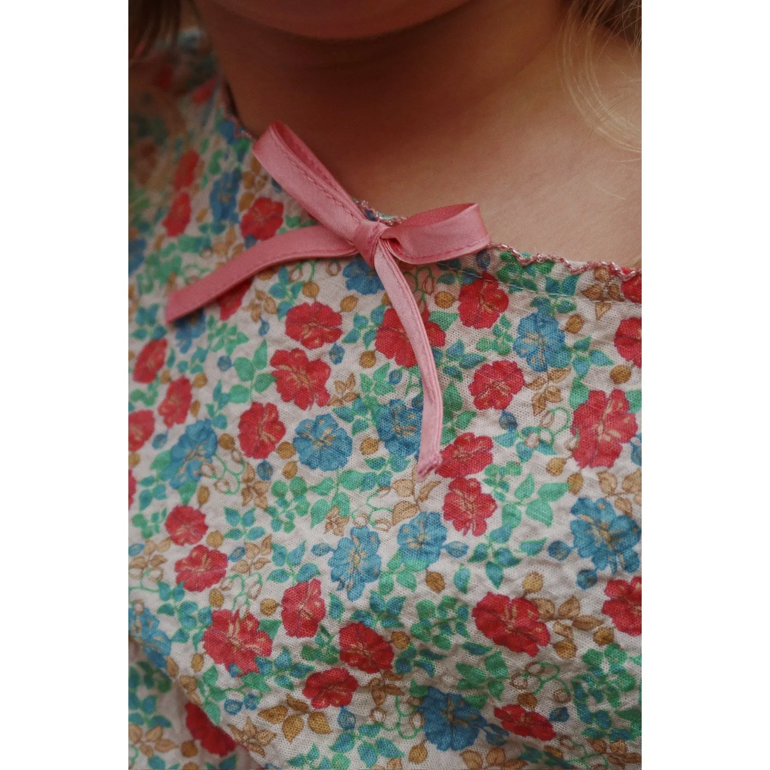 Konges Sljd Fiola Elin Bow Blouse Gots
