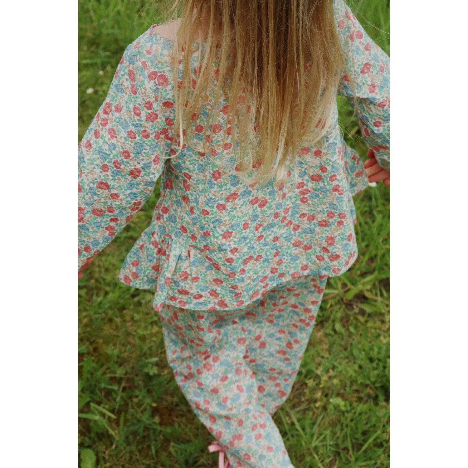 Konges Sljd Fiola Elin Bow Blouse Gots