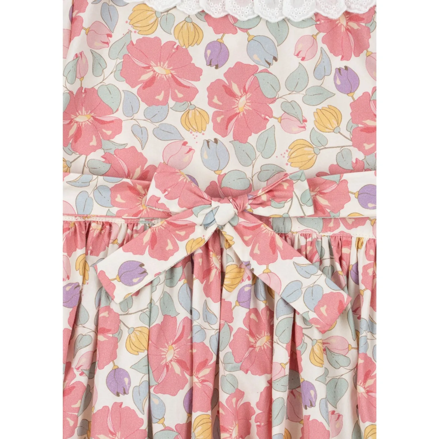 Konges Sljd Fleur Anglaise Coeur Collar Dress Gots