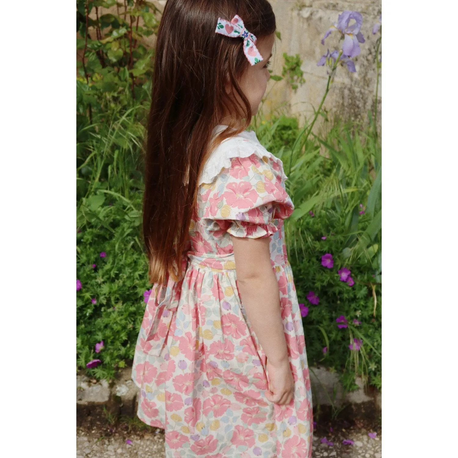 Konges Sljd Fleur Anglaise Coeur Collar Dress Gots
