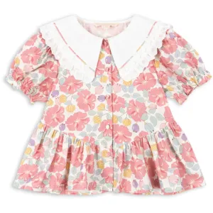 Konges Sljd Fleur Anglaise Coeur Collar Shirt Gots