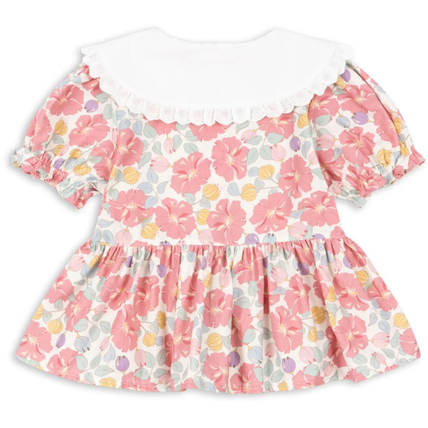 Konges Sljd Fleur Anglaise Coeur Collar Shirt Gots