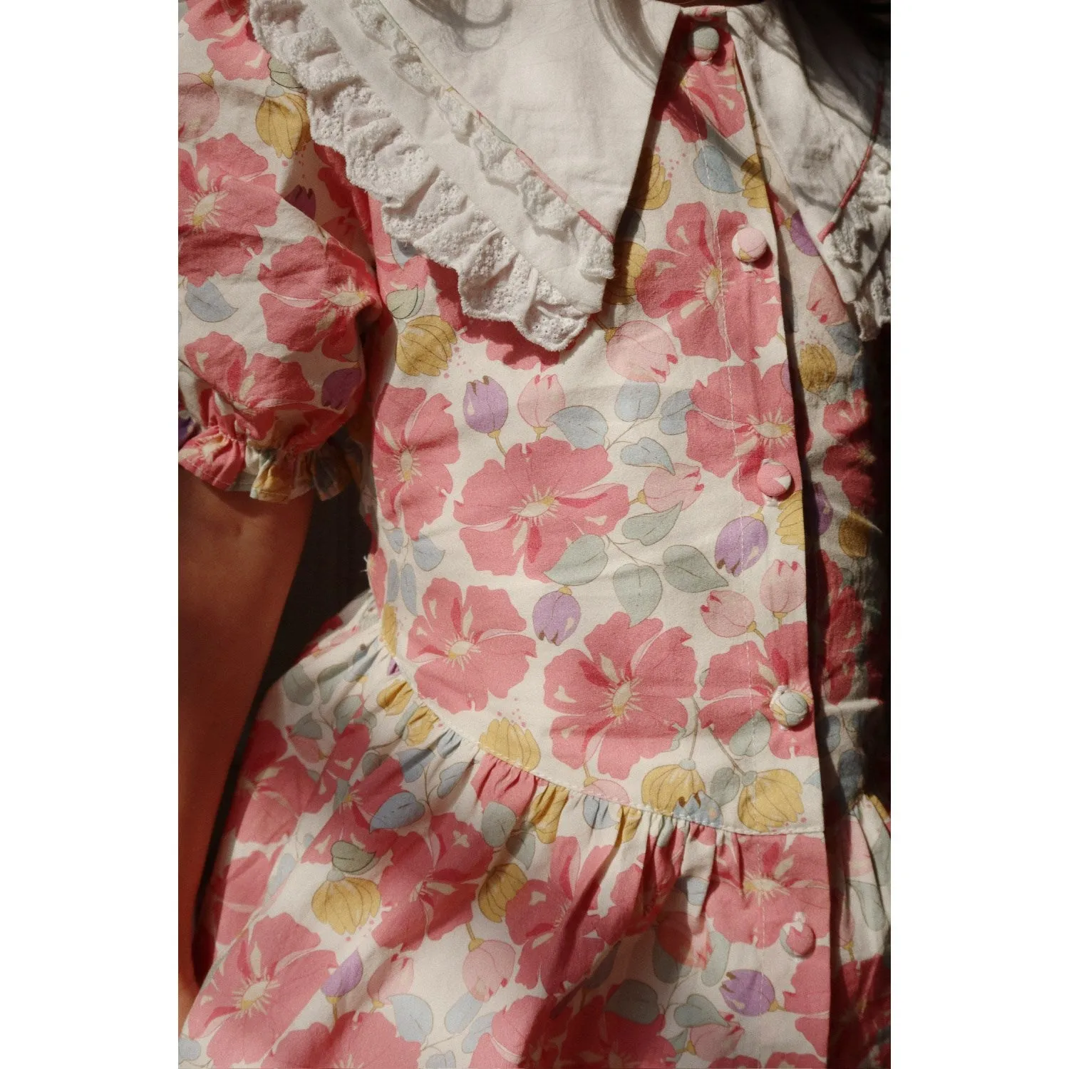 Konges Sljd Fleur Anglaise Coeur Collar Shirt Gots