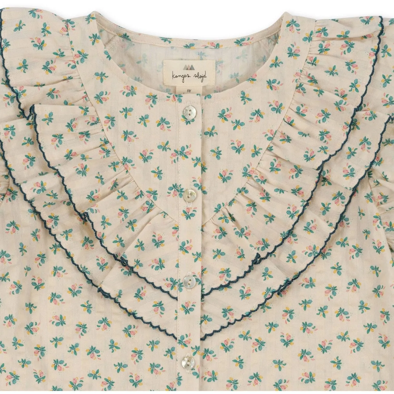 Konges Sljd Fleur Color Kim Frill Shirt