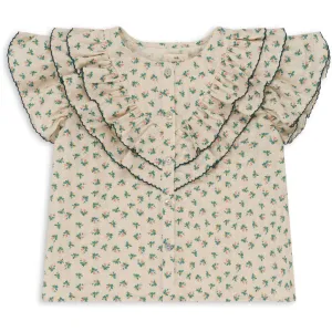 Konges Sljd Fleur Color Kim Frill Shirt