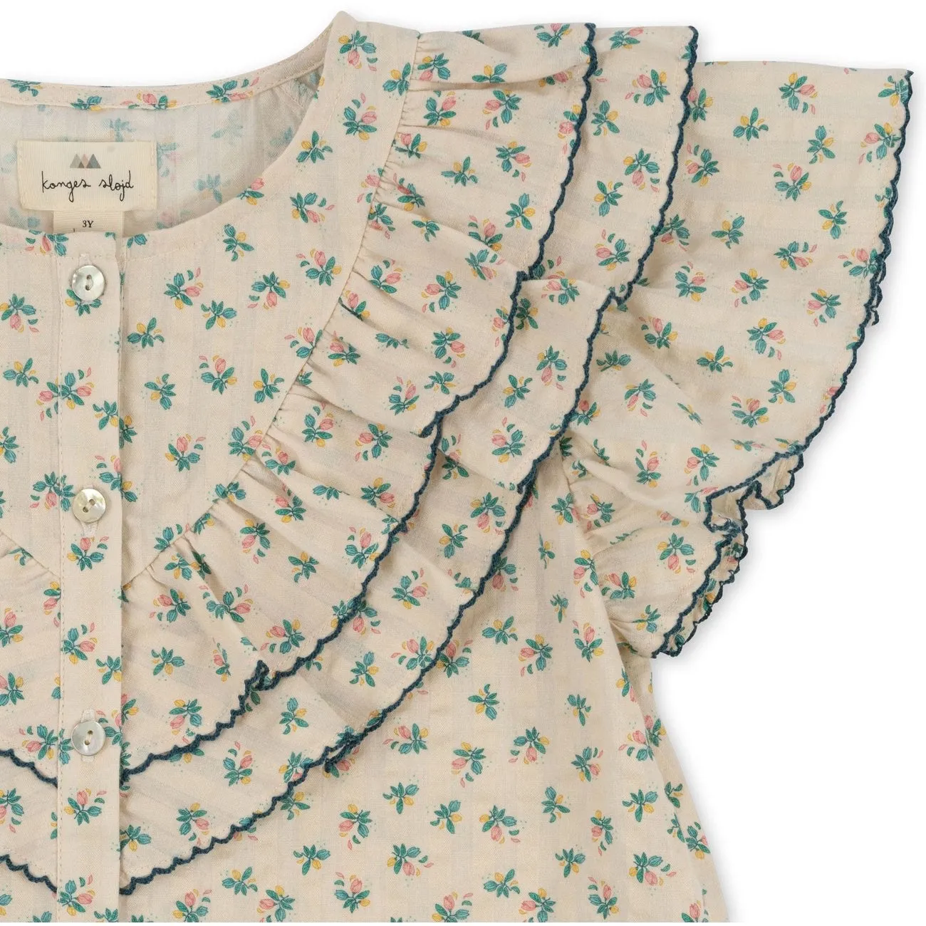 Konges Sljd Fleur Color Kim Frill Shirt