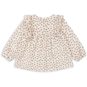 Konges Sljd Fleur Tricolore Coco Frill Shirt Gots