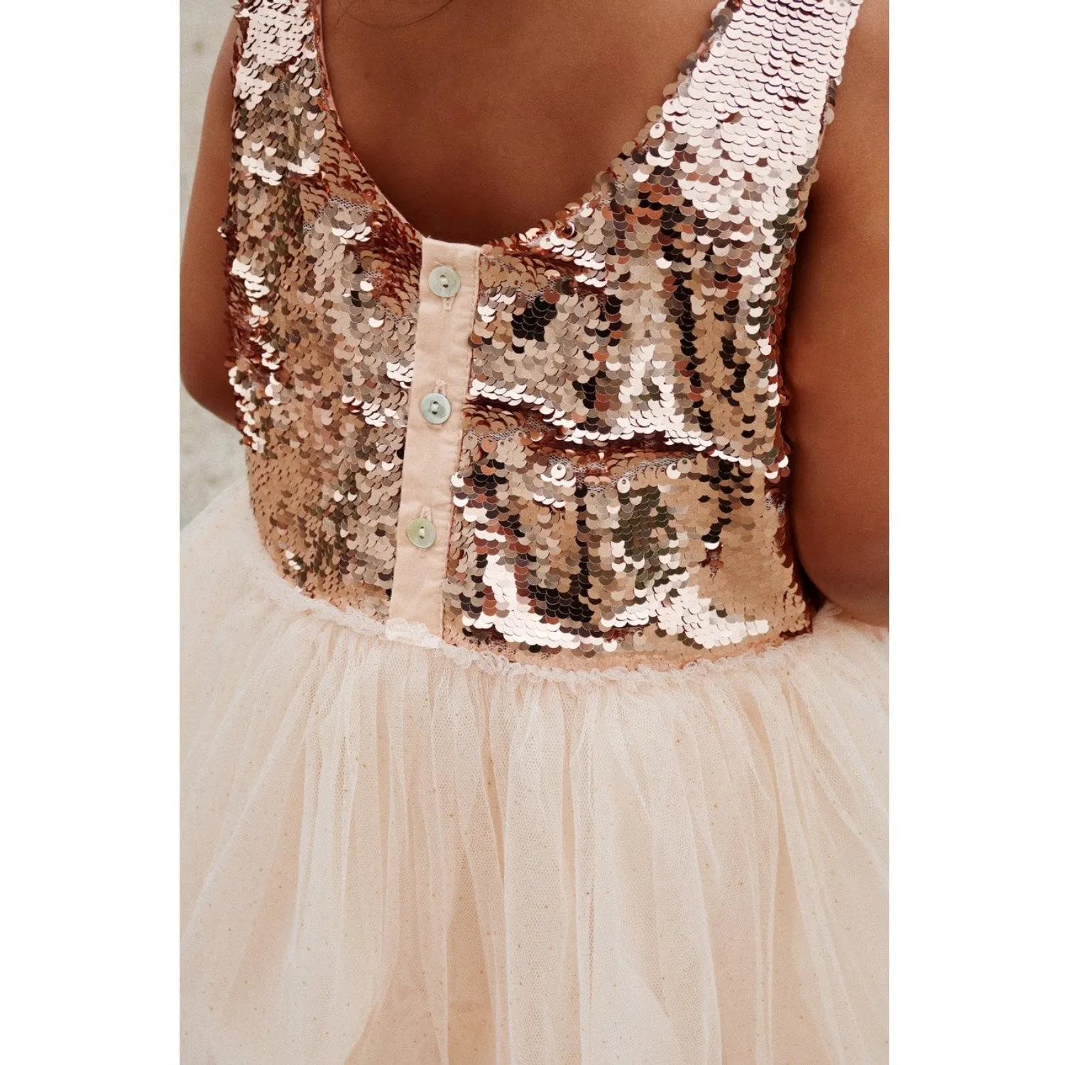Konges Sljd Gold Blush Minnu Dress