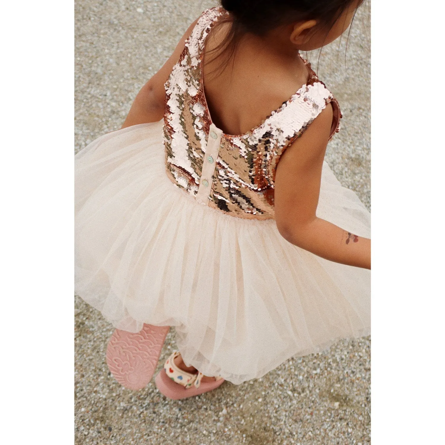 Konges Sljd Gold Blush Minnu Dress