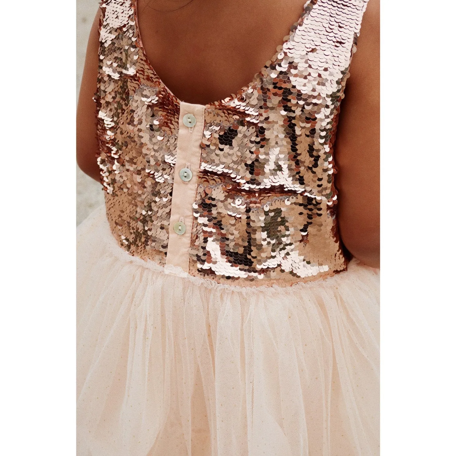 Konges Sljd Gold Blush Minnu Dress