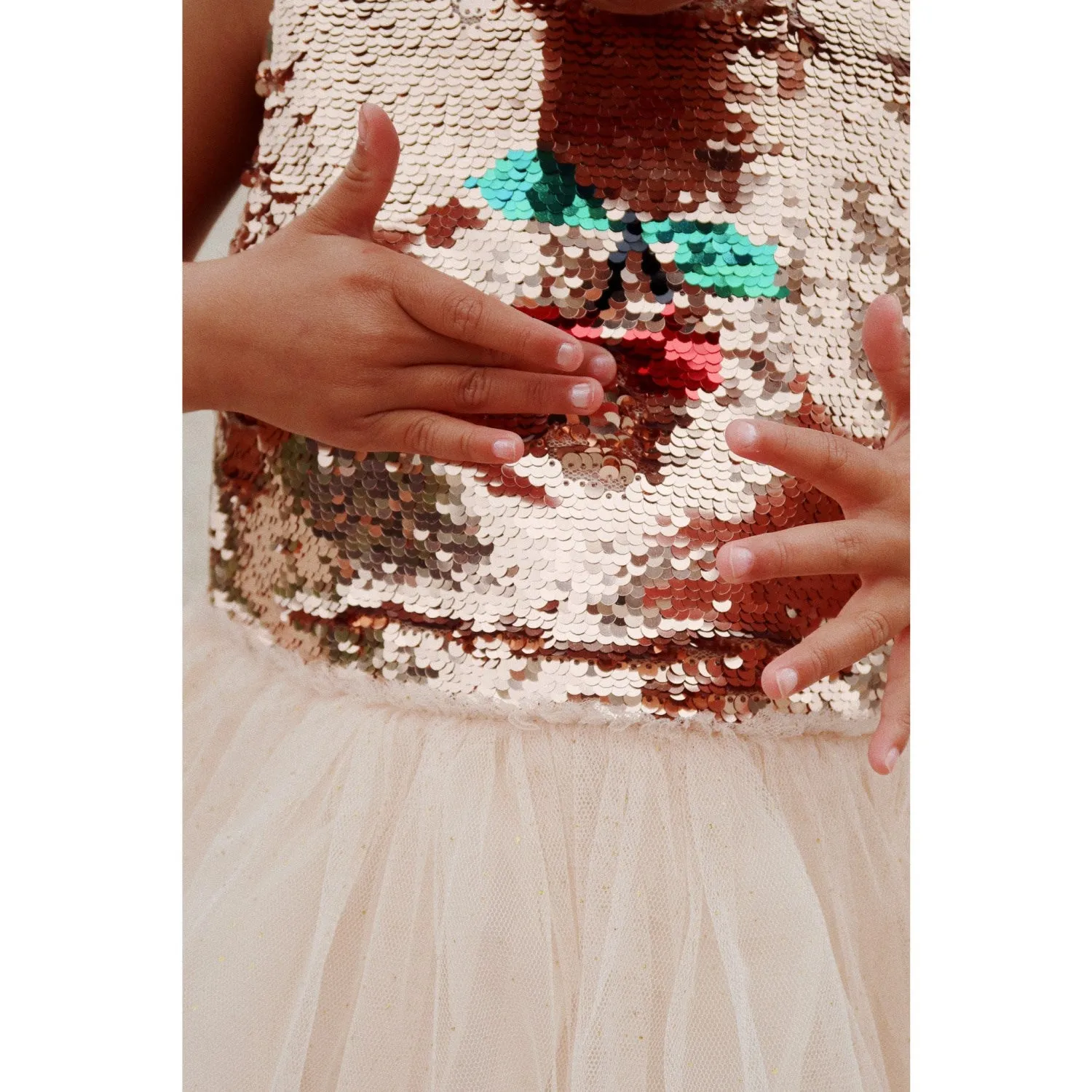 Konges Sljd Gold Blush Minnu Dress