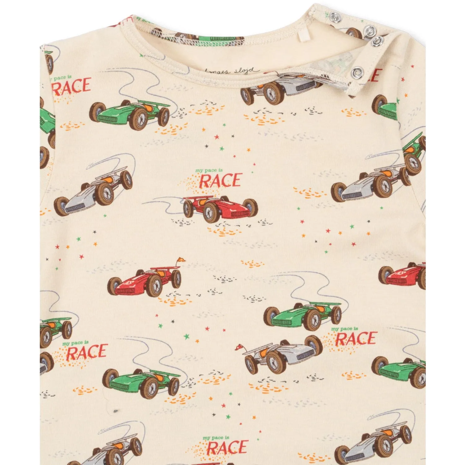 Konges Sljd Grand Prix Basic Onesie Gots