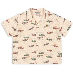 Konges Sljd Grand Prix Elliot Ss Shirt Gots