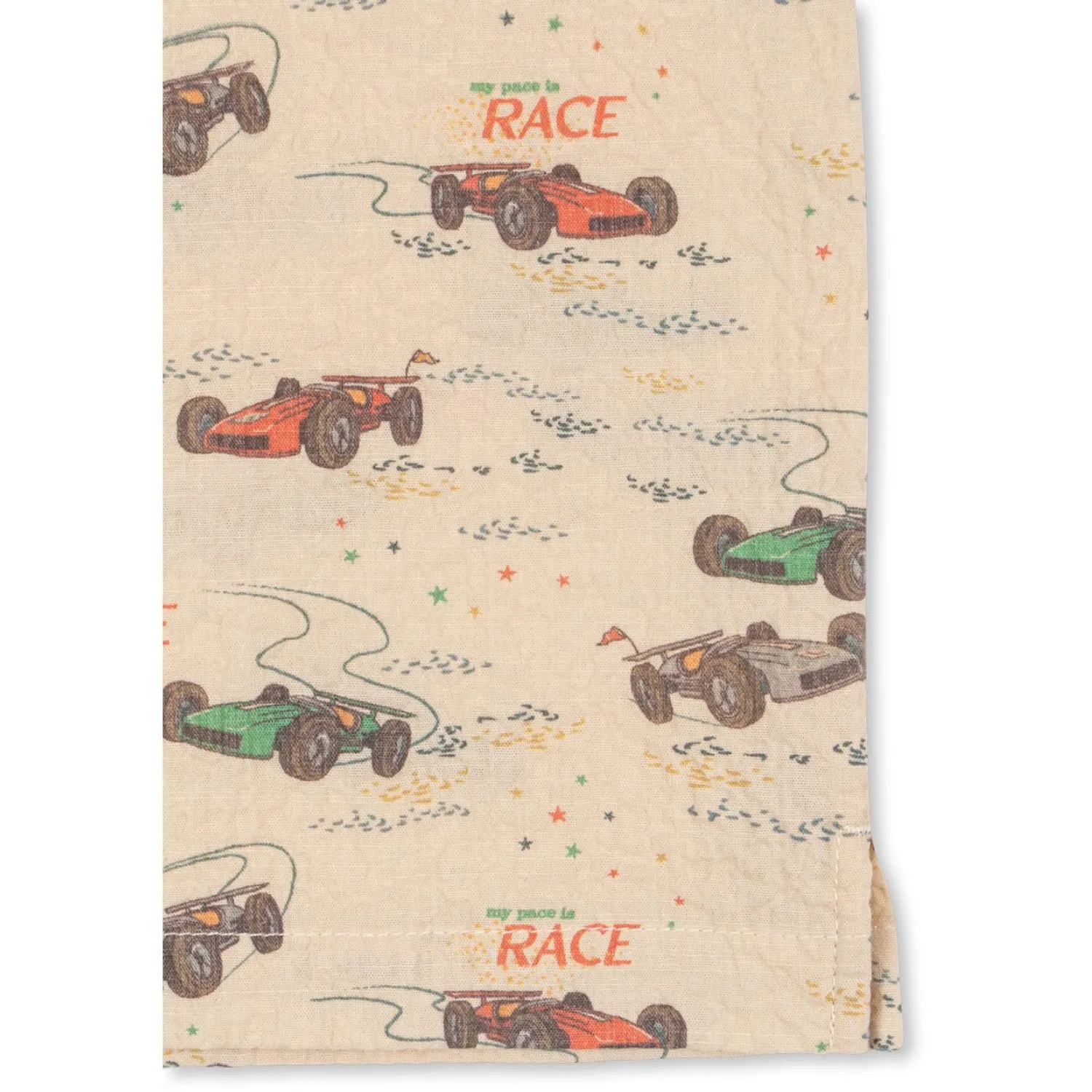 Konges Sljd Grand Prix Elliot Ss Shirt Gots