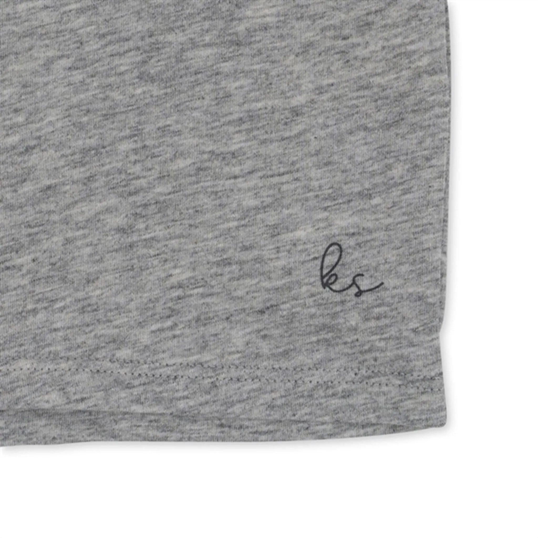 Konges Sljd Grey Melange Famo T-shirt