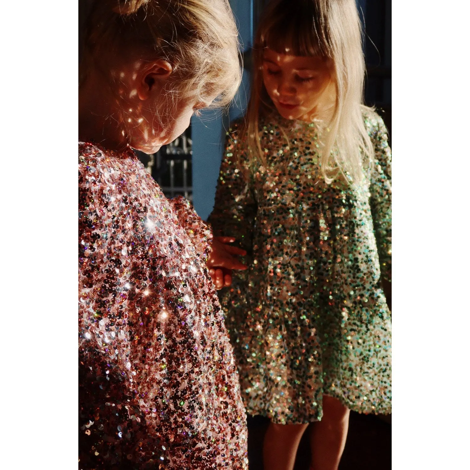 Konges Sljd Grey/Rosa Lila Sequins Dress