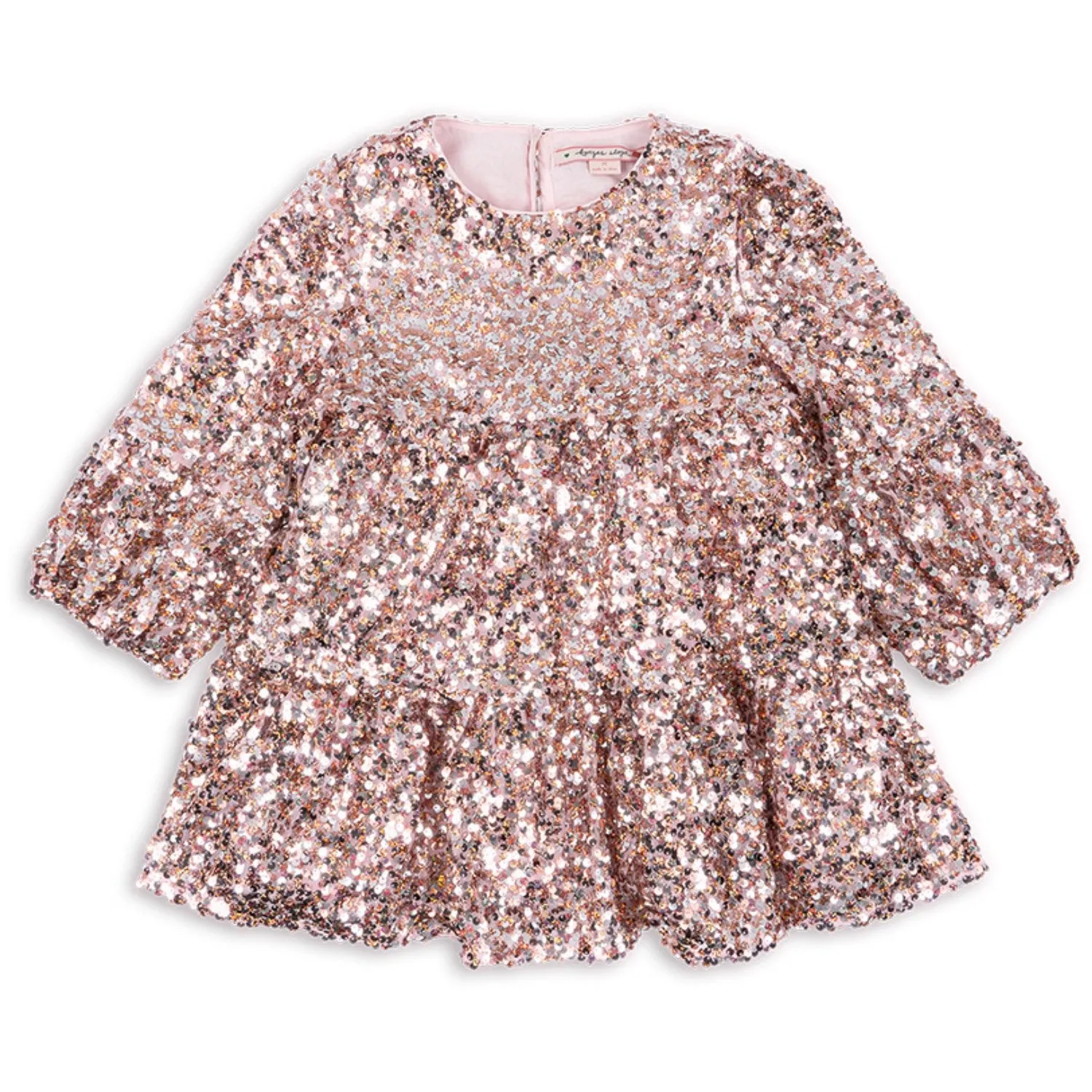 Konges Sljd Grey/Rosa Lila Sequins Dress