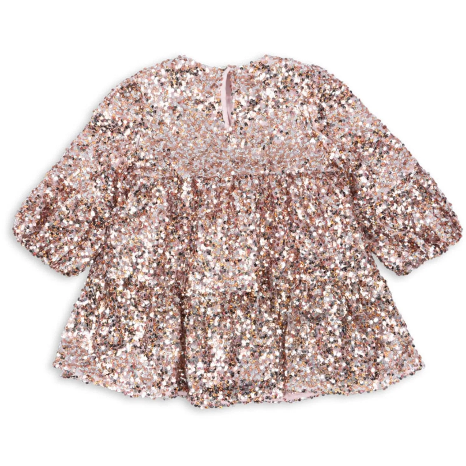 Konges Sljd Grey/Rosa Lila Sequins Dress