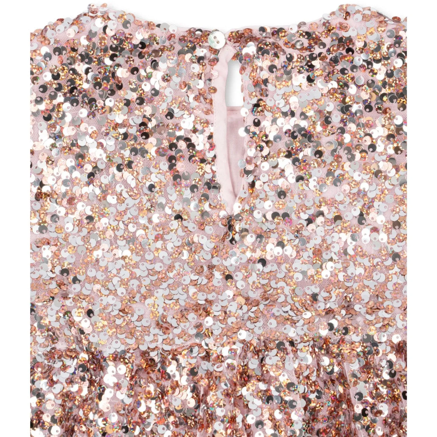 Konges Sljd Grey/Rosa Lila Sequins Dress